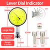 0-10mm Urviser Presisjons Time Type Indikator Måler Urskive Bor Målere Indikatorer Mikrometer Måleverktøy Komparator