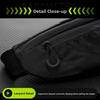 Double Zipper Pocket Mobile Phone Waist Bag Ultra-Thin Running Waist Bag Sports Waist Bag  Yoga