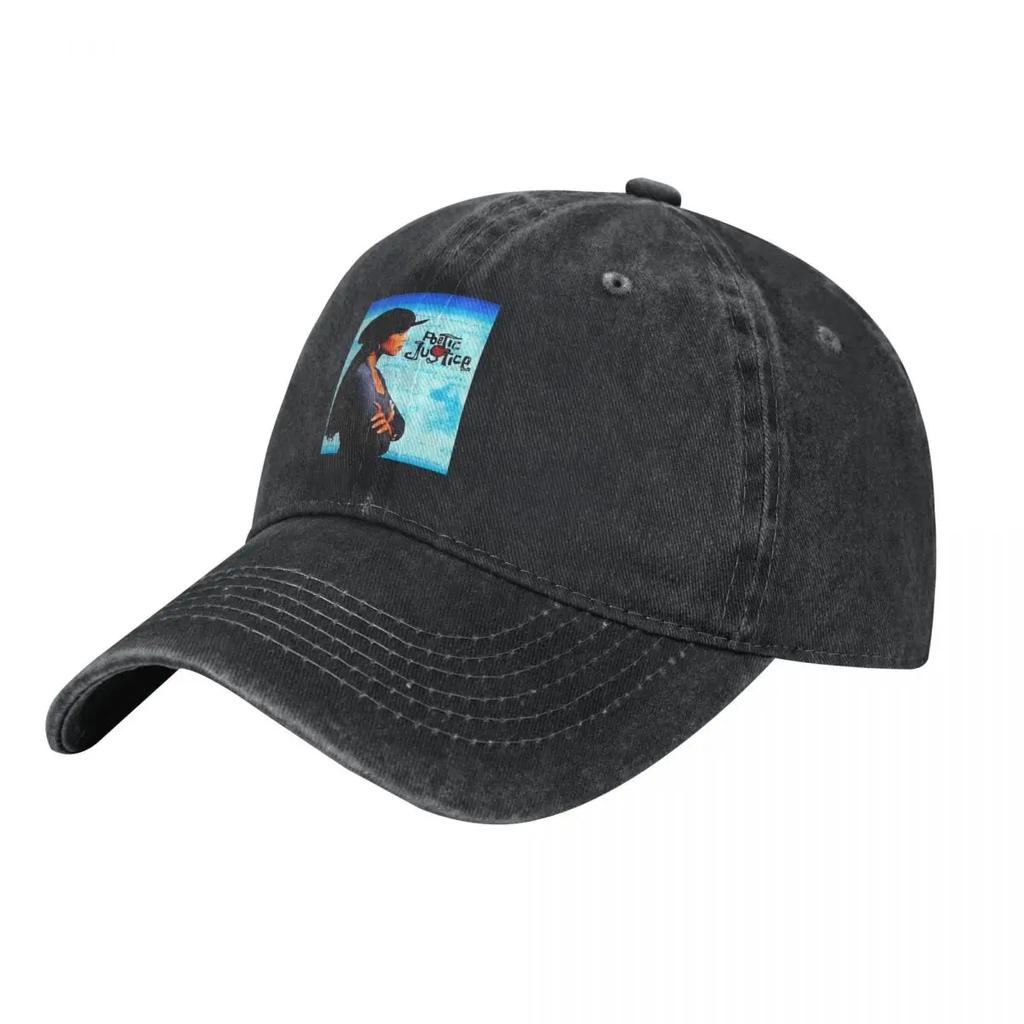 Poetic Justice Vintage 90s Movie denim Hat Outdoor Adventures Hats Woman Mens Baseball Cap