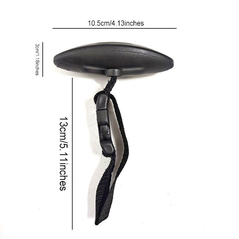 1Pc 40kg/100g LCD Digital Electronic Luggage Scale Portable Suitcase Scale Handled Travel Bag Weighting Fish Hook Hanging Scale