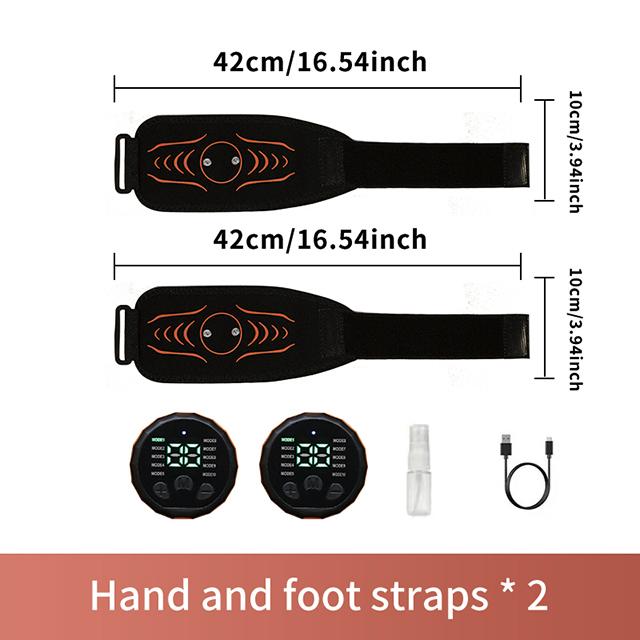 Abdominal Massager Waist Belt Muscle Toner Smart Abdominal Muscle Trainer For Arm Leg Workout Training Fitness Massage Equipment