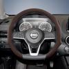 yxkpz10 Suitable for Nissan Premium Suede Snap-On Steering Wheel Cover, Non-Slip and Durable, Round and D-Shaped Steering Wheel Available for Qashqai 