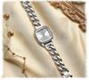 Elegant Sugar Cube Women's Watch: Light Luxury & Fashionable Design