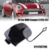 Bumper Tow Hook Cover For BMW For MINI For Cooper S F55-F57 Front Bumper Right Lower Side  Eye Cap Plastic 51117337796