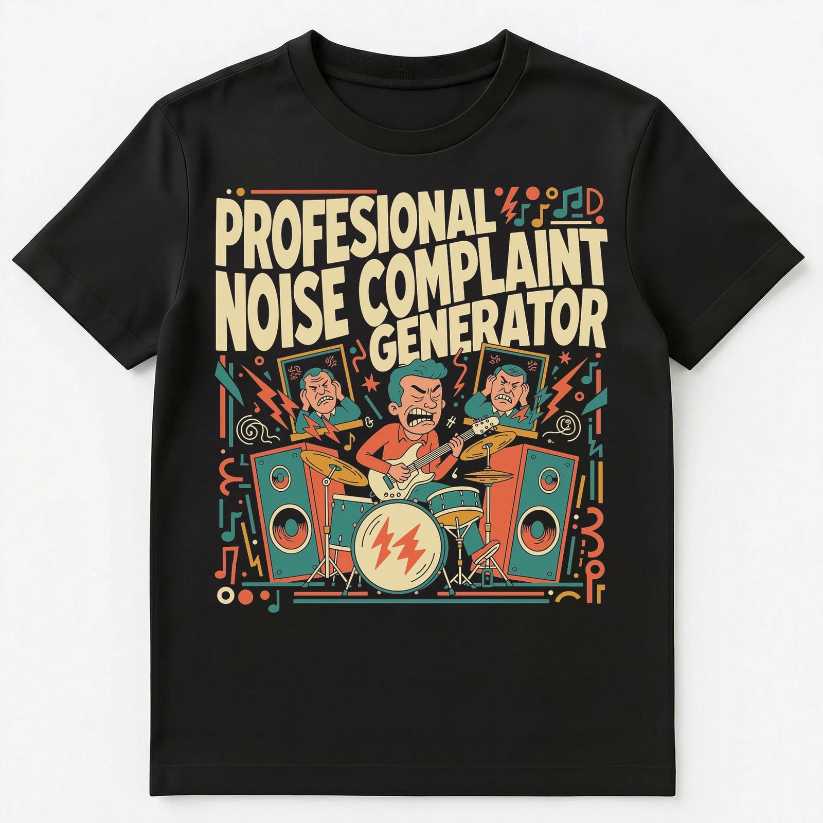 

Musician Loud Noise Complaint Generator Music Unisex T-Shirt XL