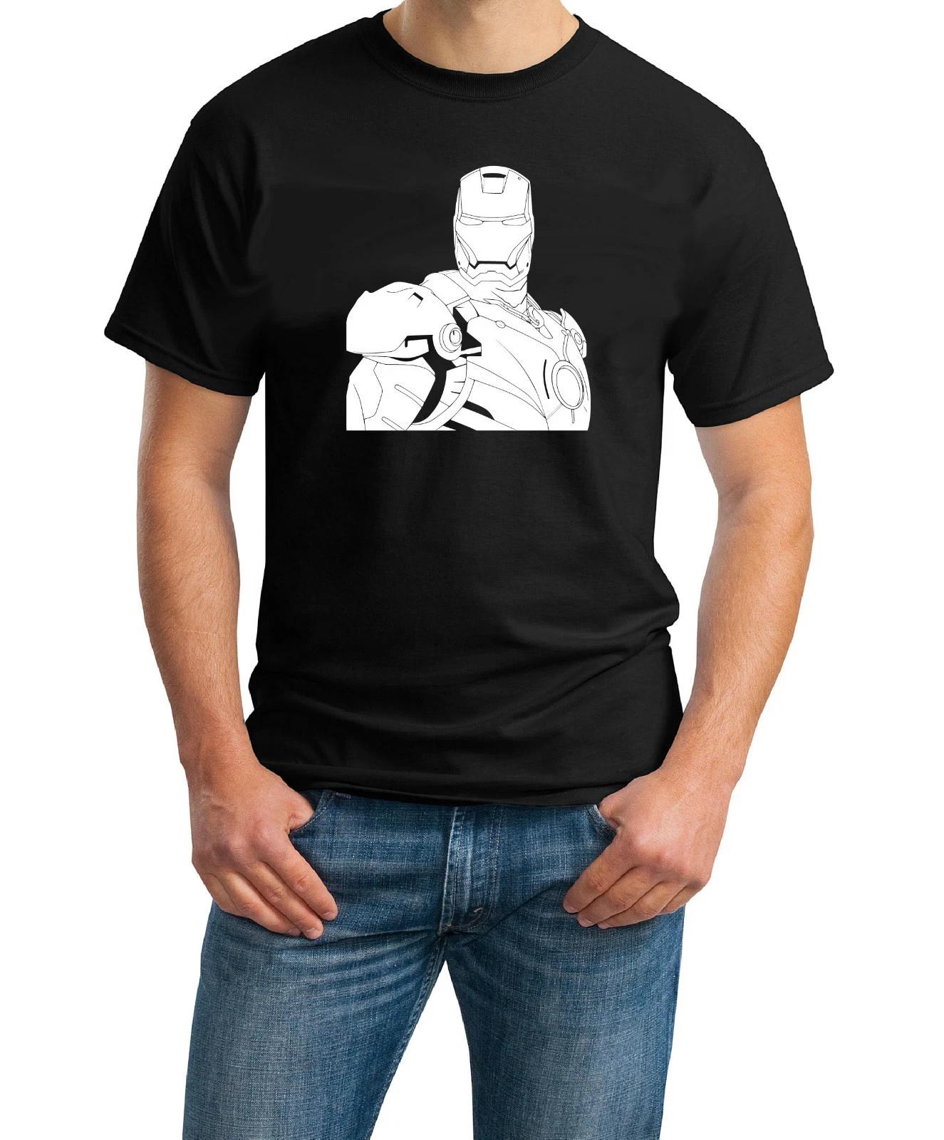 Cinema Movie Iron Man T-Shirt L