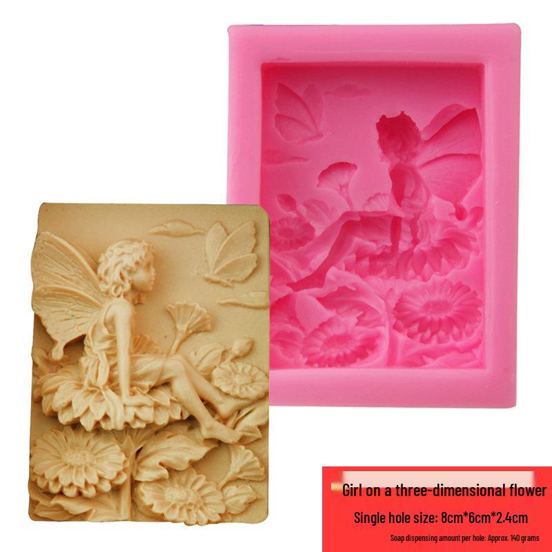 Silicone Soap Mold Making Set for DIY and Children's Homemade Breast Milk Soap