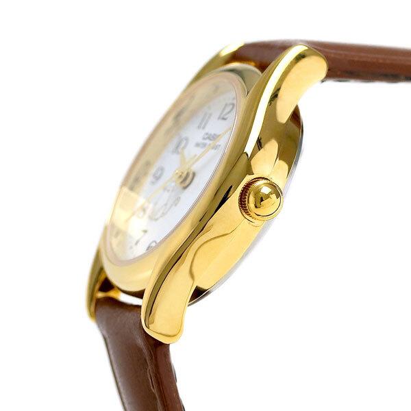CASIO Watch White Leather Strap Women's LTP-1094Q-7B7RDF (Overseas)