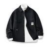 Spring American Retro Work Shirt Men's Long-sleeved Loose Plus Size Shirt Men's Casual Jacket