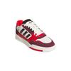 Adidas Originals Drop Step 2.0 Low top Skateboard Shoes Unisex White Red KJ1110