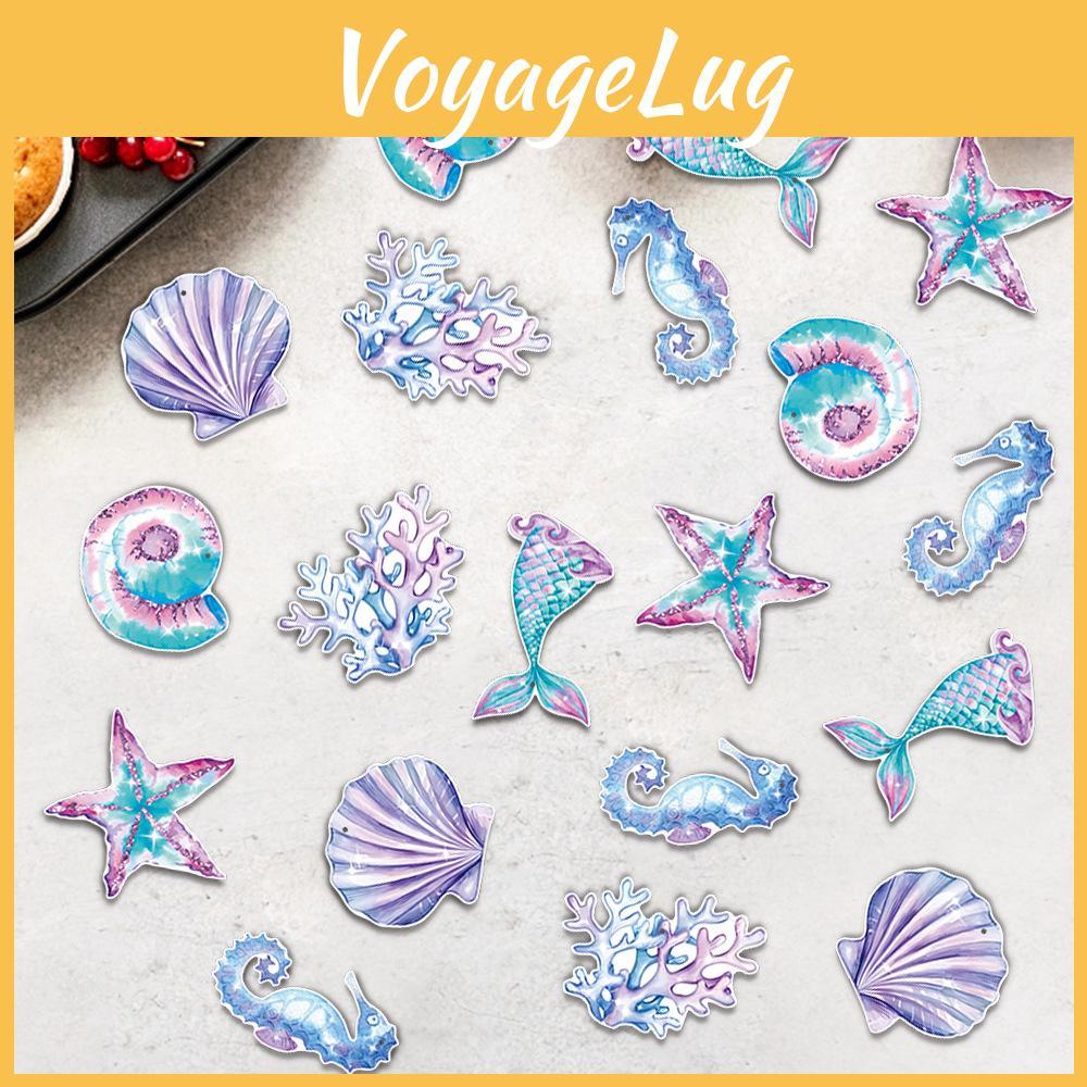 Mermaid Starfish Coral Birthday Party Table Scatter Confetti For Decor Event