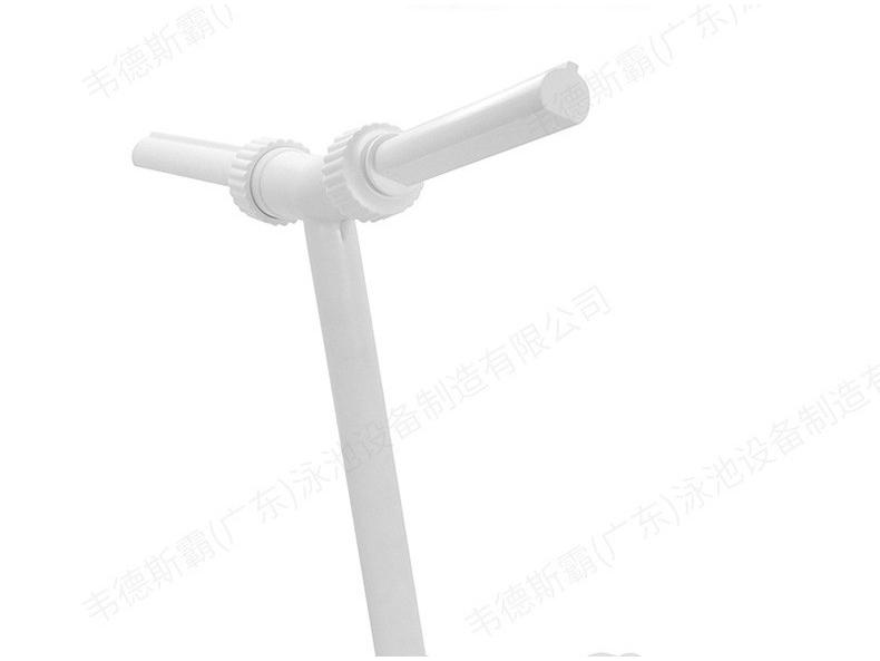 Dual-Head Pool Waterfall Fountain & Garden Sprinkler for Ponds