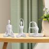 Statue for Women, 3 Pieces, Figurine, Modern And Creative Resin Craft Sculpture, Ornament