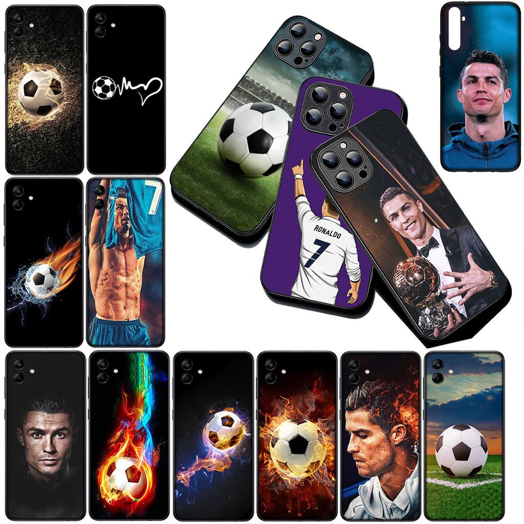 Cover for Motorola Moto G86 G57 E14 E15 G14 G34 G67 G84 G24 A54 G15 Power E22 Phone Case Star Soccer No 7 Football Cr7s No7