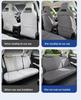 BYD Yuan UP Universal Suede Car Seat Cushion - All-Season, Breathable & Perforated