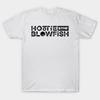 Heren Zwart Print T-shirt Vintage Hootie And The Blowfish No-Cut Transfer Paper Print Katoenen T-shirt