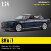 1/24 Scale BMW THE I7 Pure Electric New Energy Limousine Alloy Metal Diecast Car Model Sound & Light Gift for Boyfriend