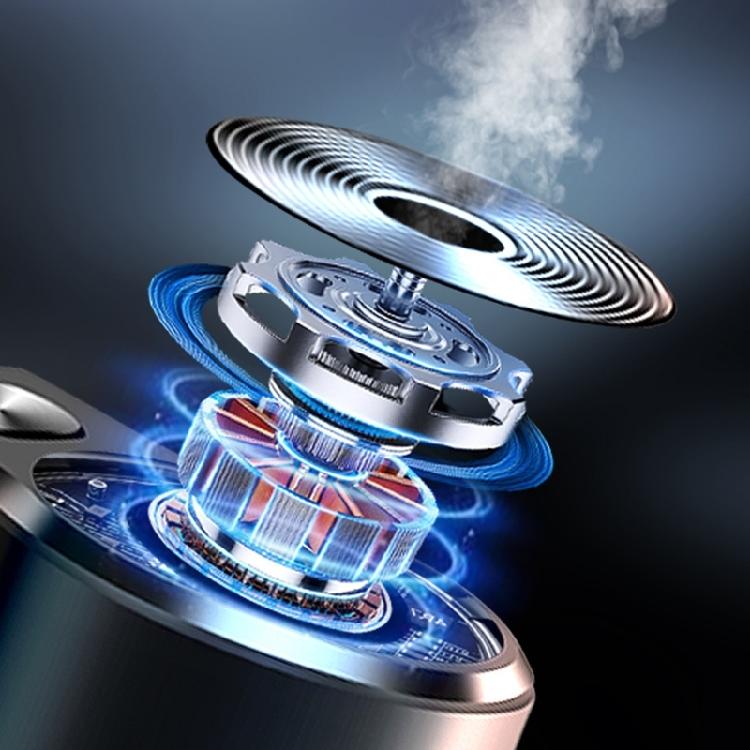 Auto Ein Aus Auto Diffusor mit ätherischem Öl Auto Lufterfrischer Diffusor Intelligenter Auto Lufterfrischer mit Licht
