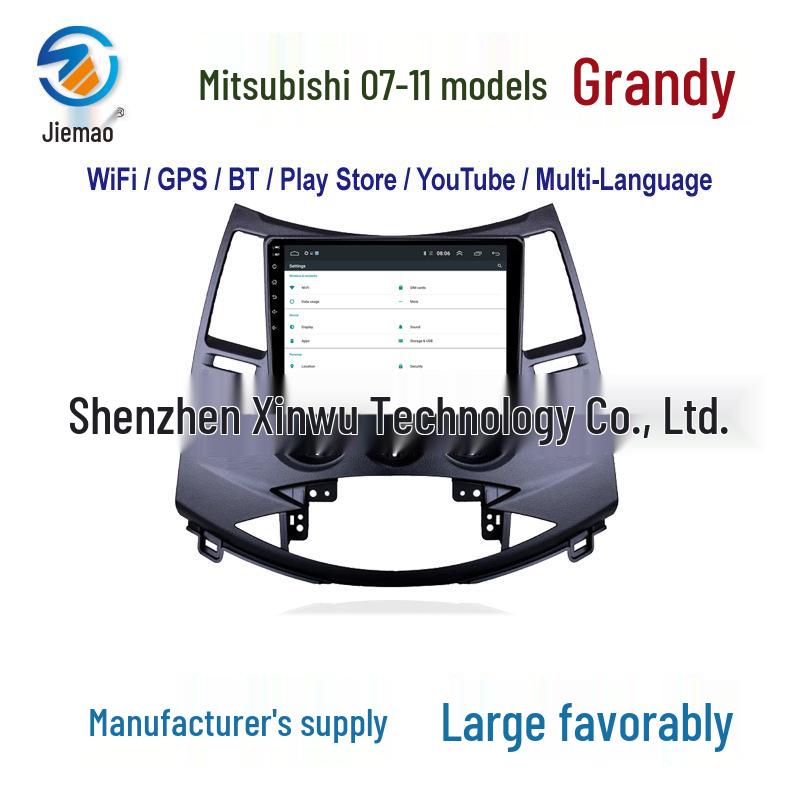 

9-дюймовая умная GPS-навигационная система с Bluetooth и Wi-Fi для Mitsubishi Grandis 2003-2011 9-inch