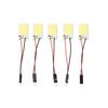 Parts LED Panel Lights 5pcs White 18LED Interior Dome Bulb For Festoon