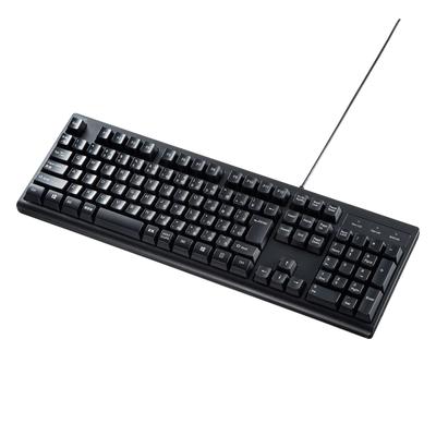 Sanwa Supply Japanische 109-Tastatur (Schwarz) SKB-109UBK