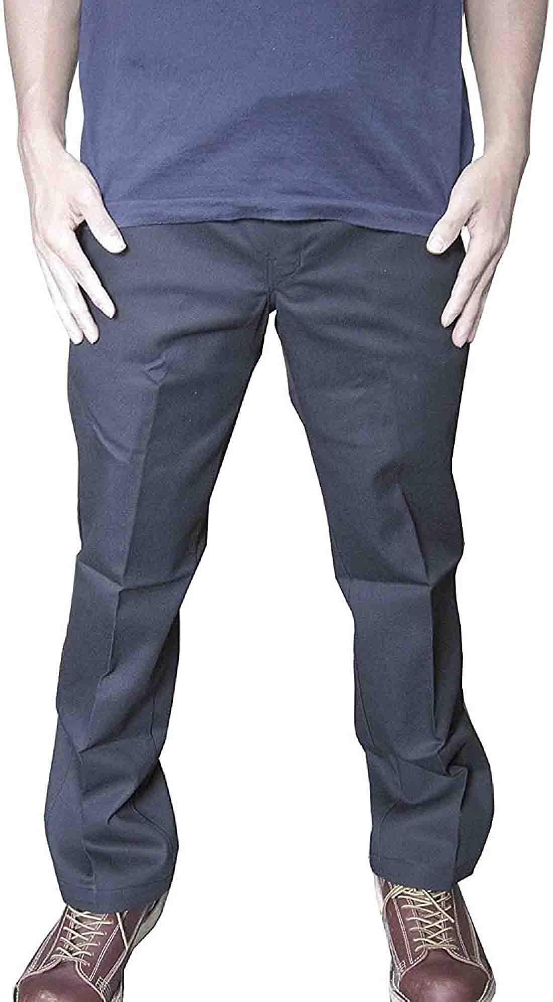 

Dickies WP873 Low-Rise Pants (Imported) (Waist 28/Leg 30, Black)
