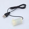USB 5V Mini Submersible Water Pump, Quiet DC Circulation Pump for Aquarium Fish Tank, Hydroponics, Fountain with Cable
