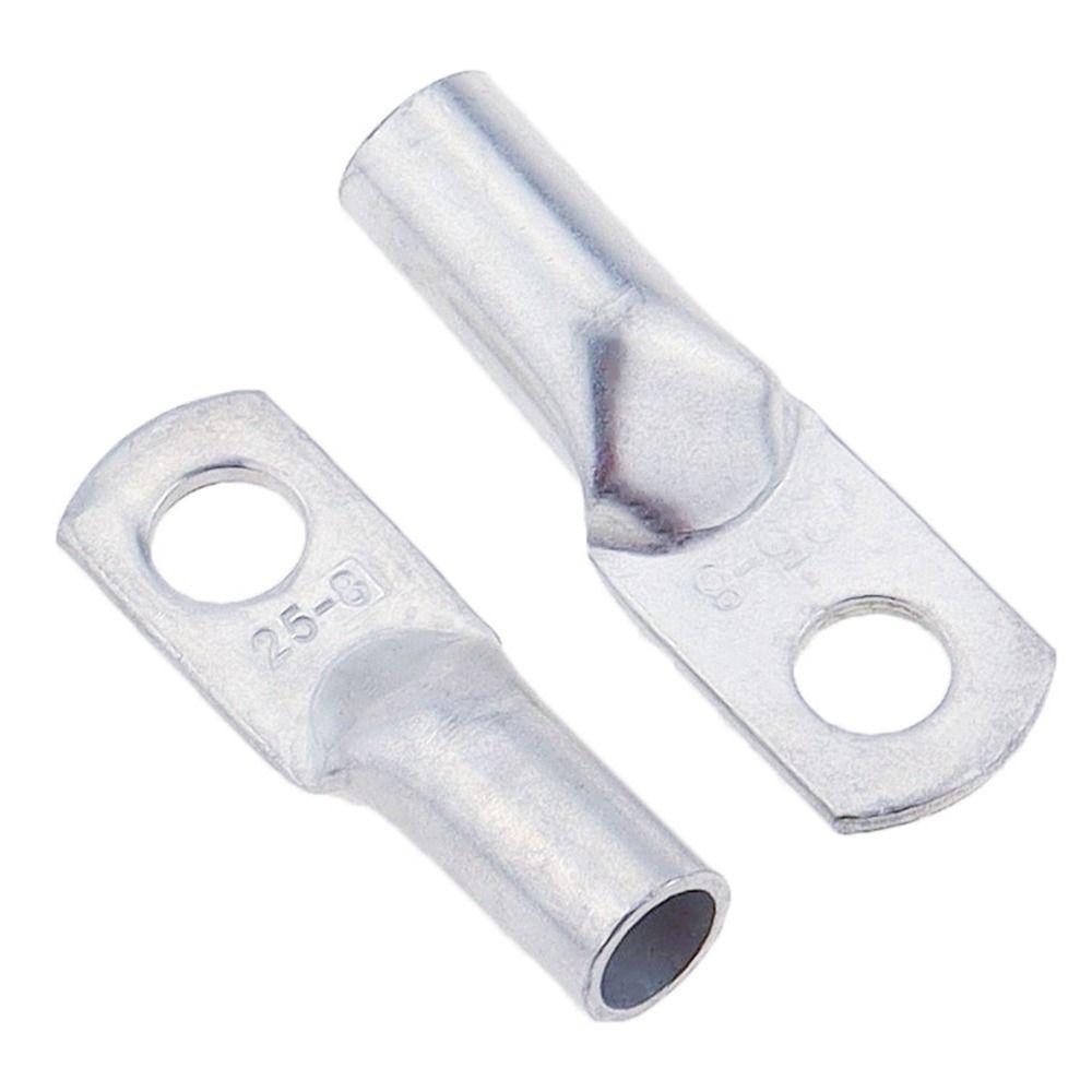 5Pcs 14-2AWG Tinned Copper Cable Lug JG Series Battery Cable Terminal  for Power Wire Crimping