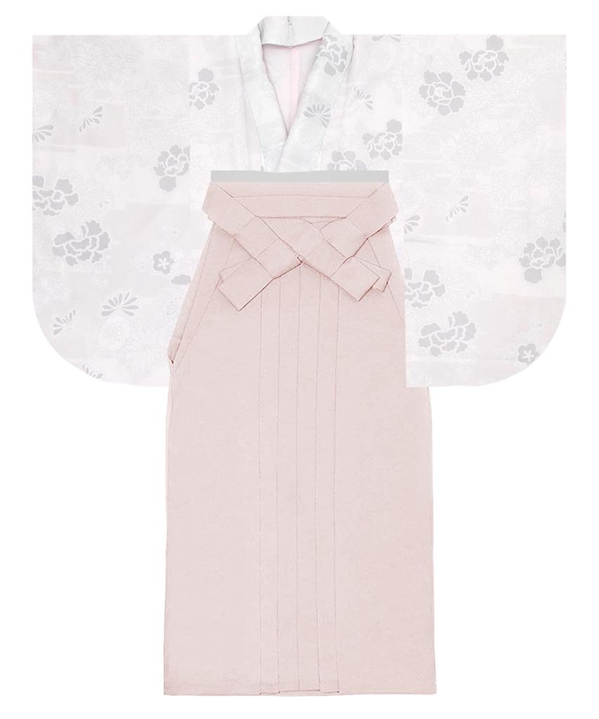 Hakama Gorgeous G Promoce Základní škola Slavnostní promoce Základní škola 4 kusy Hakama Junior Zbývající sníh Pivoňka Hakama String Spodní