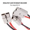 50 Amp Genuine Battery Plug Connector Double Y Adapter 6mm Automotive Cable