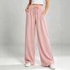 Women S Wide Leg Loose Casual Solid Straight Leg Pants