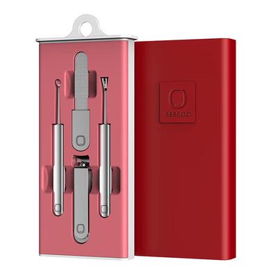 4-piece Nail Clipper & Pedicure Tool Set