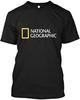 National Geographic Logo Short Sleeve Men's Men T Shirt