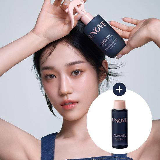 Unove No-Wash Water Ampoule Treatment 200ml + 50ml Free Gift (Root Hair Pack)