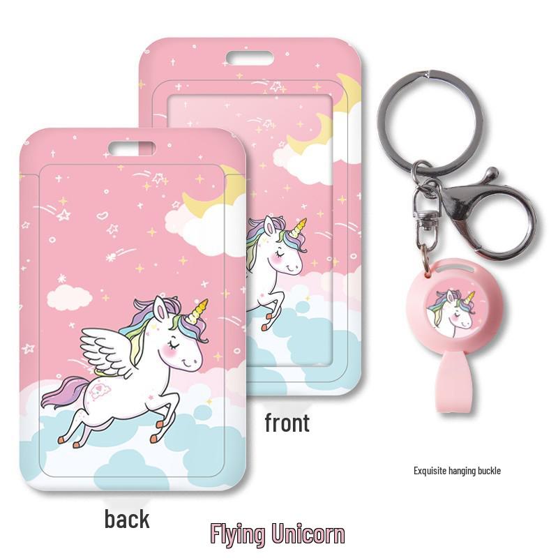 Custom Retractable Lanyard ID & Card Holder for Students & Professionals