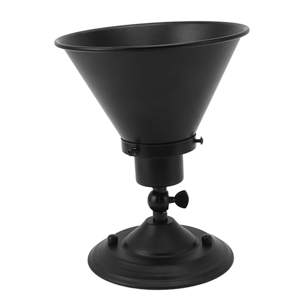 Adjustable Wall Lamp Holder Adjustable Black 85‑265V 60W Wall Light Fixture Holder for E27 E26 Light Bulbs