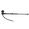 Bike Pump Portable Aluminum Alloy Bike Pump with Air Pressure Gauge for Pneumatic Shock Absorbers Front Forks