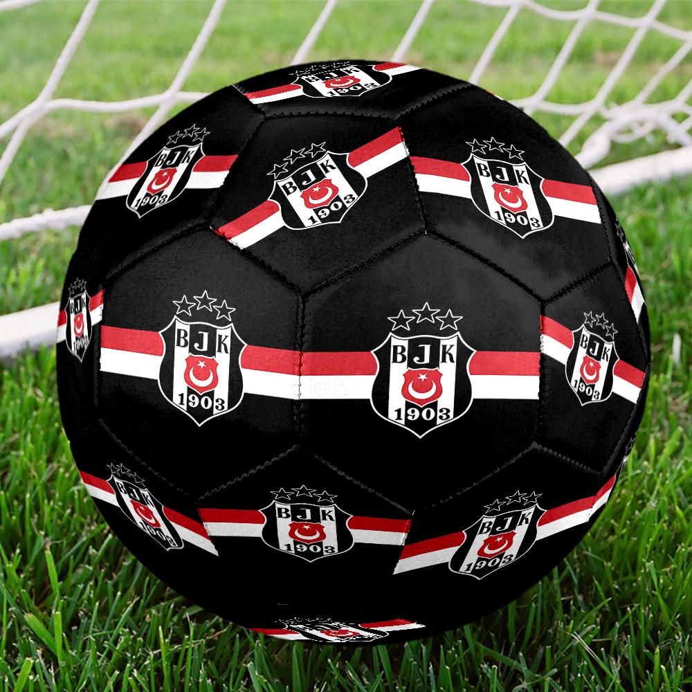 Be?ikta? Istanbul Football Club Size 5 Soccer Ball,Indoor/Outdoor Suitable for Training Matches Tournaments Practice Games Perfect Gift for Fan