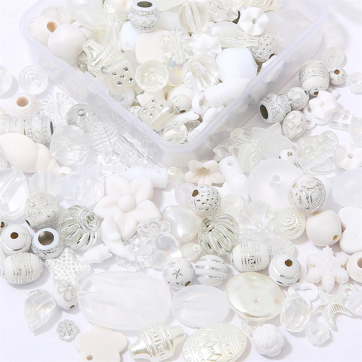 

80-150 шт./кор. Акриловые милые бусины для самостоятельного изготовления ожерелья, браслета, серег, ювелирных изделий, аксессуаров для рукоделия