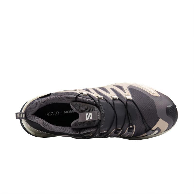 SALOMON XA Pro 3D V9 Cushioning, Waterproof, And Breathable Support Low top Hiking Shoes Women's Dark Gray Black Sneakers 477447
