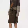 Vintage Design Pu Leather Waist Belt With Beaded Handmade Detail For Daily Wear