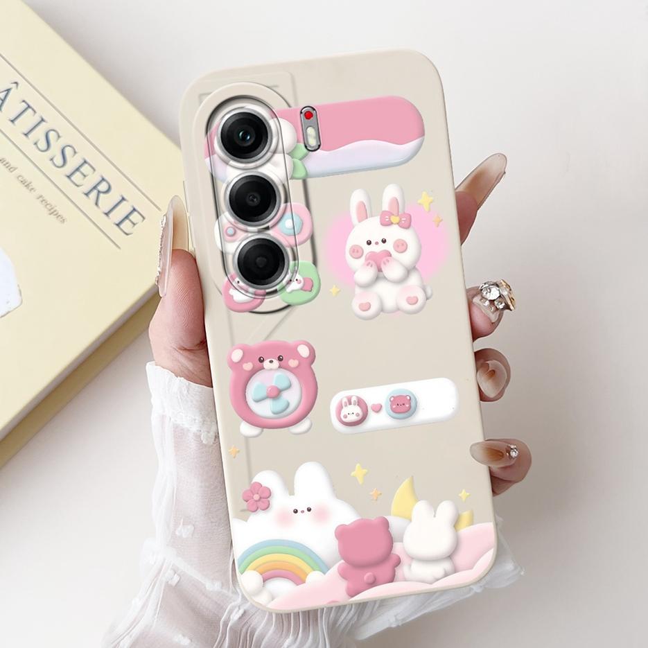 For Tecno Camon 40 Pro 5G Case CM7 New Luxury Candy Painted Cover Soft TPU Phone Case For Tecno Camon 40 Camon40 Pro 4G CM6 Bags
