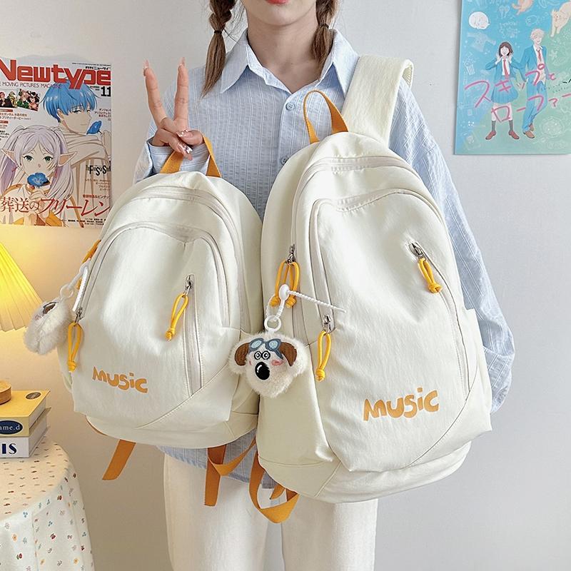 Women's Backpack Lightweight Junior High School Student Schoolbag