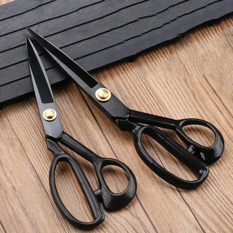 8/9 Inch Professional Tailor Scissors Scissor Vintage Stainless Steel Fabric Leather Cutter Scissors for DIY Sewing Accessory