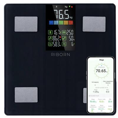 Analytical Bathroom Scale Intelligent 13 Parameters Polish LCD Smart