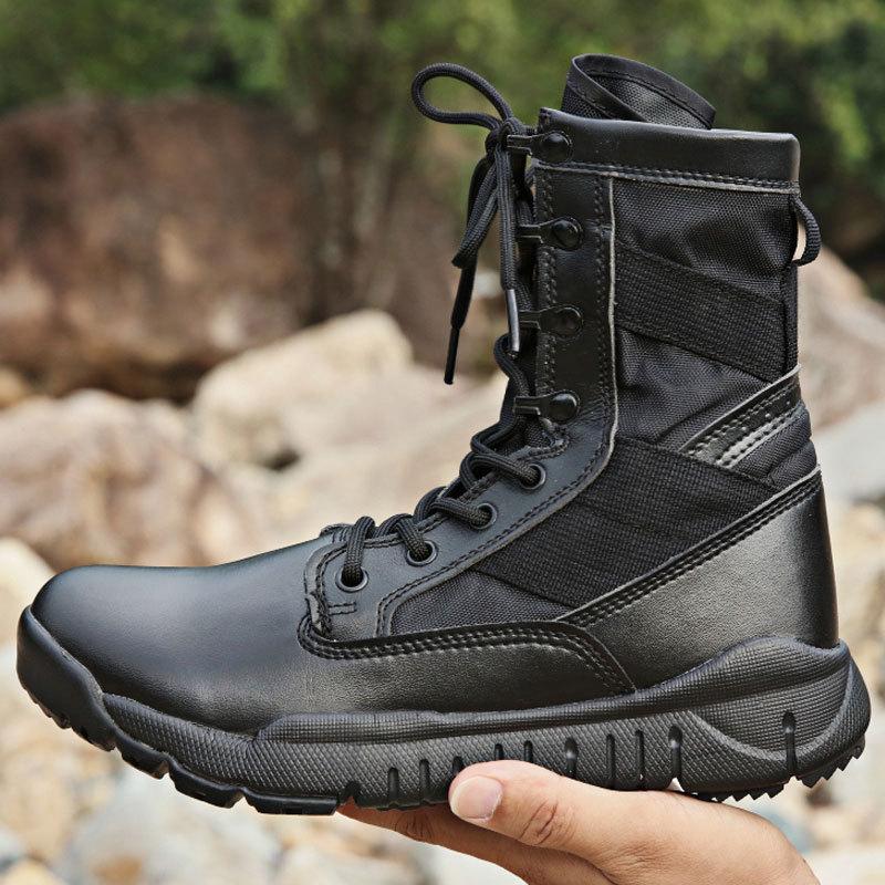 Fashion 2024 Men Tactical Boots Sport Hiking Shoes Outdoor Ankle Men Sneakers Men's Desert Combat Boots Boots Botas Hombre