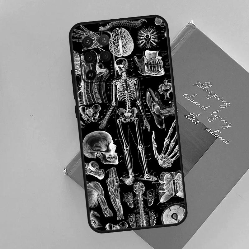 Human Heart Anatomy Case For Oppo A15 A16 A17 A52 A72 A76 A96 A74 A94 A53 A54S A57S A58 A78 A98 A77 Phone Cover