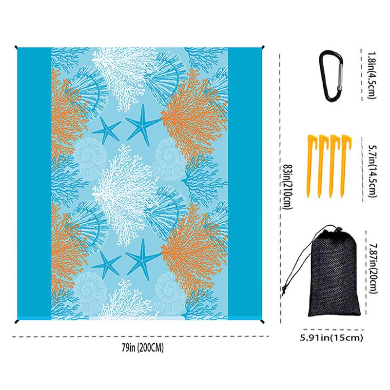Portable Foldable Outdoor Beach & Picnic Mat