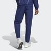 Adidas Side Stripe Straight Fit Sports Pants Men Bottoms Blue HS9874