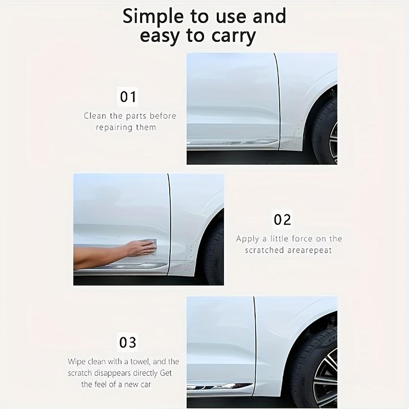 10Pcs Car Scratch Repair Cloth, Quick Repair Polishing Cleaning Cloth, Used for External Maintenance and Cleaning of Vehicles